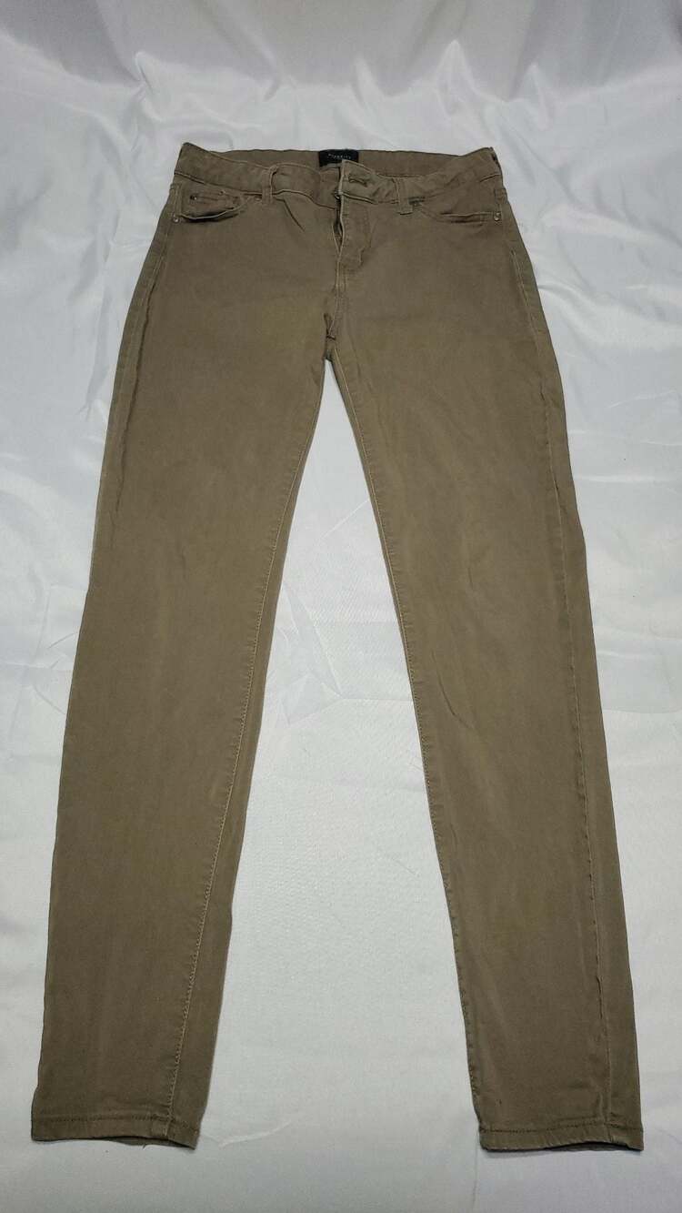 Celebrity Pink Mid Rise Skinny Pants Taupe Olive Brown 9/29